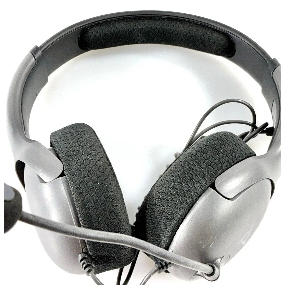 PDP LVL 40 Black Wired Stereo Gaming Stereo Headset for PS4 Model 051-108 Tested